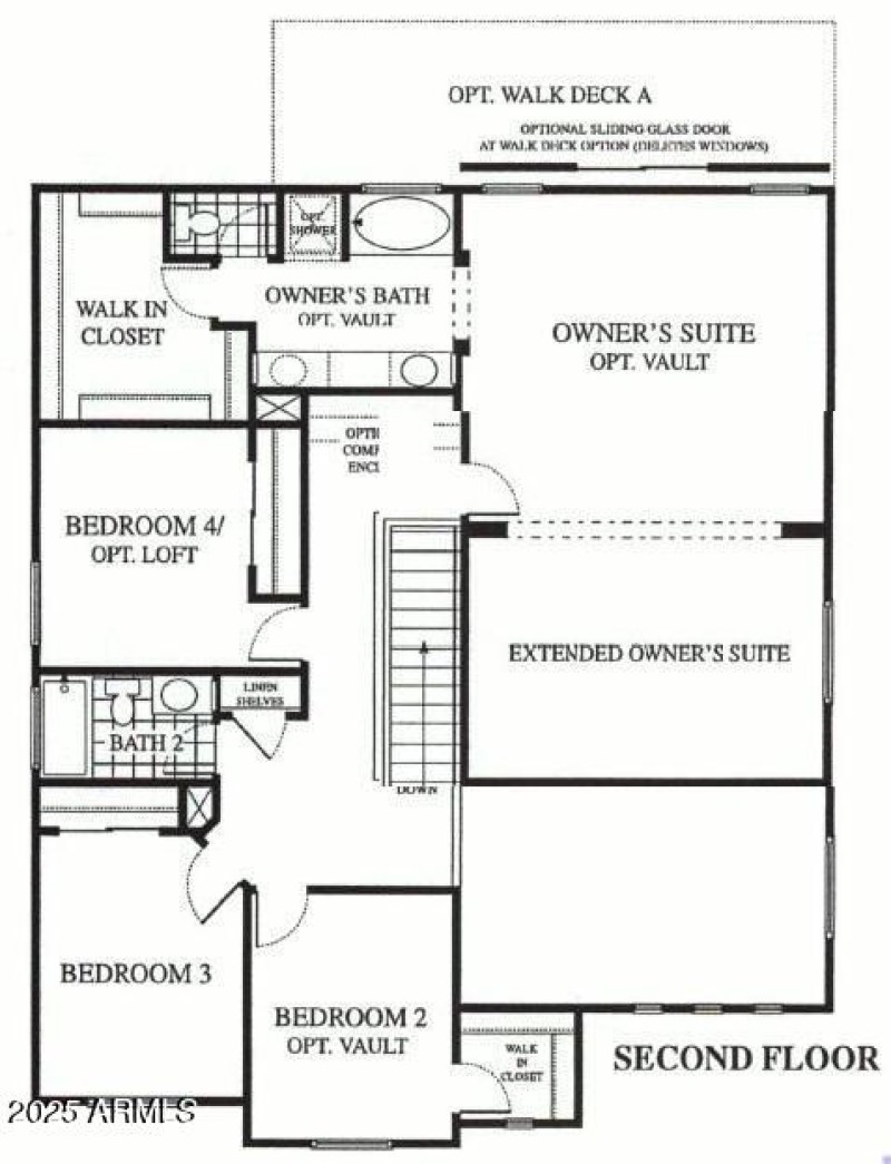 Floor Plan - 2nd Level