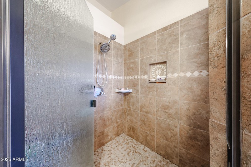 Primary walk in shower