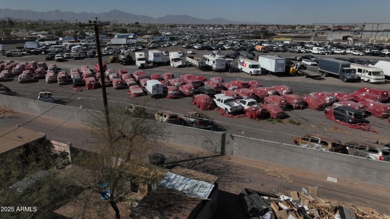 Electrical on West of lot