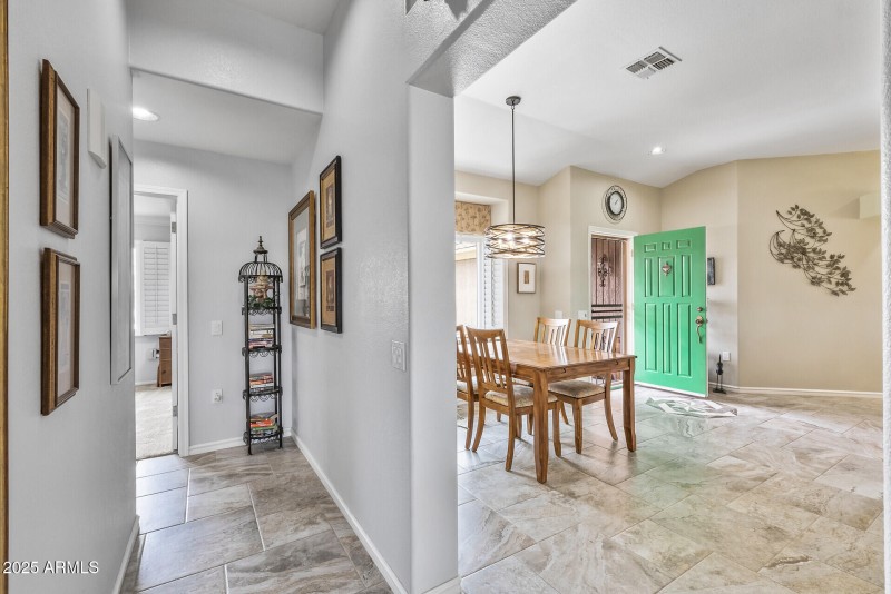 Hall to 2nd bedroom
