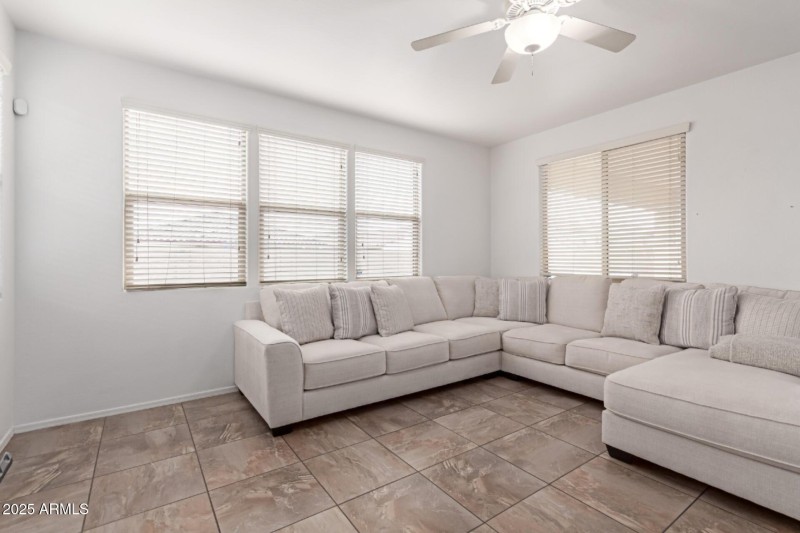 living room at