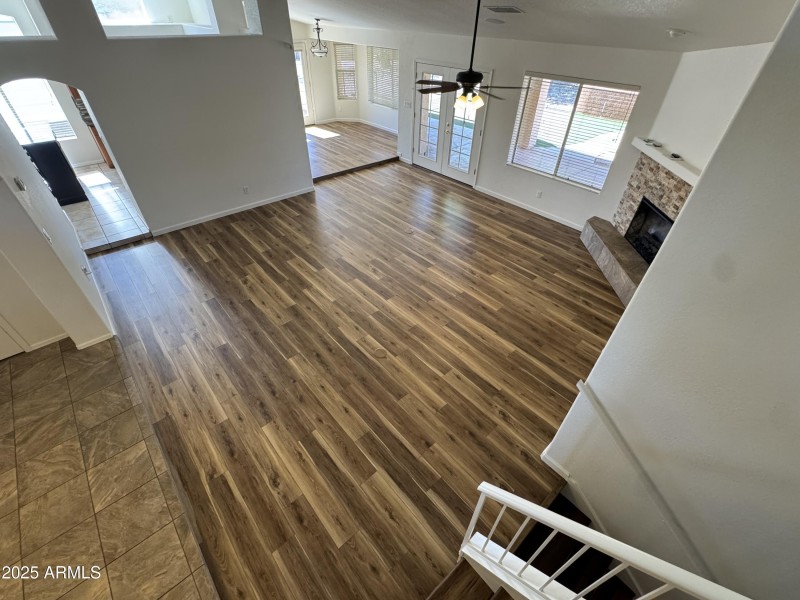 Upstairs