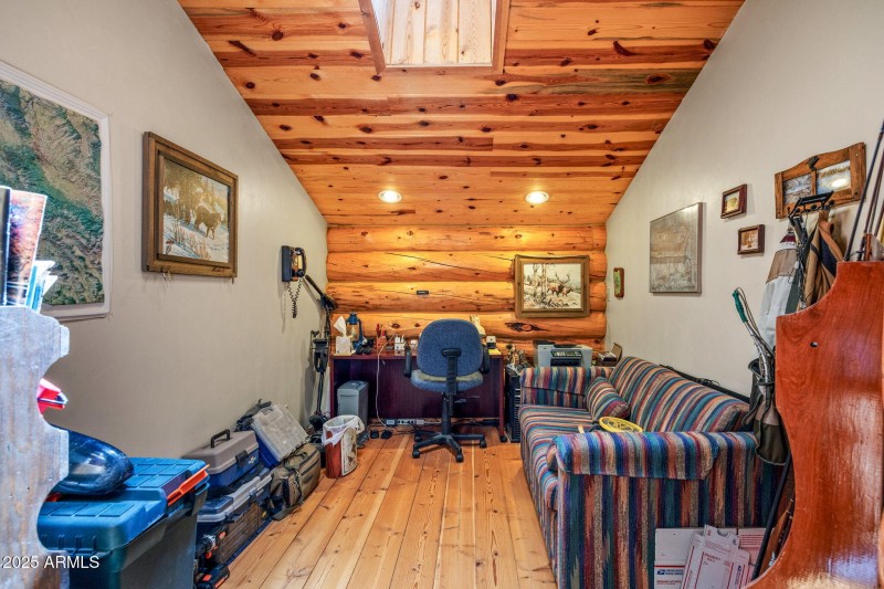 Upstairs den