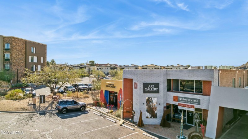 Aerial Downtown Carefree