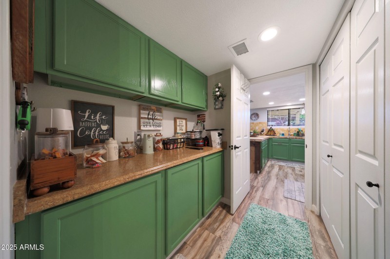 Laundry area