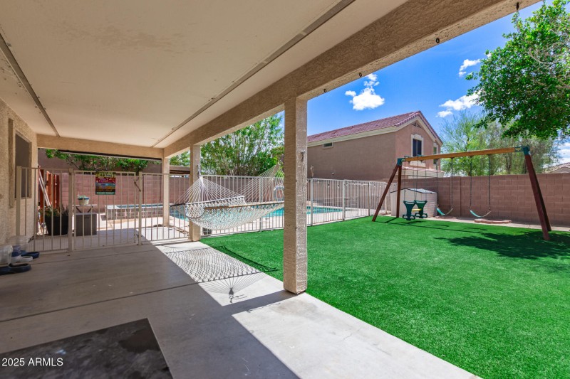 Large Covered Patio