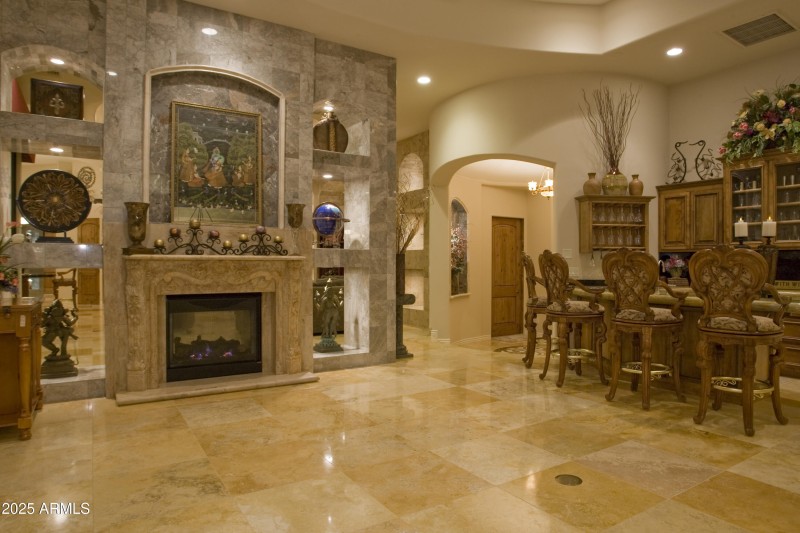 Game Room/fireside seating
