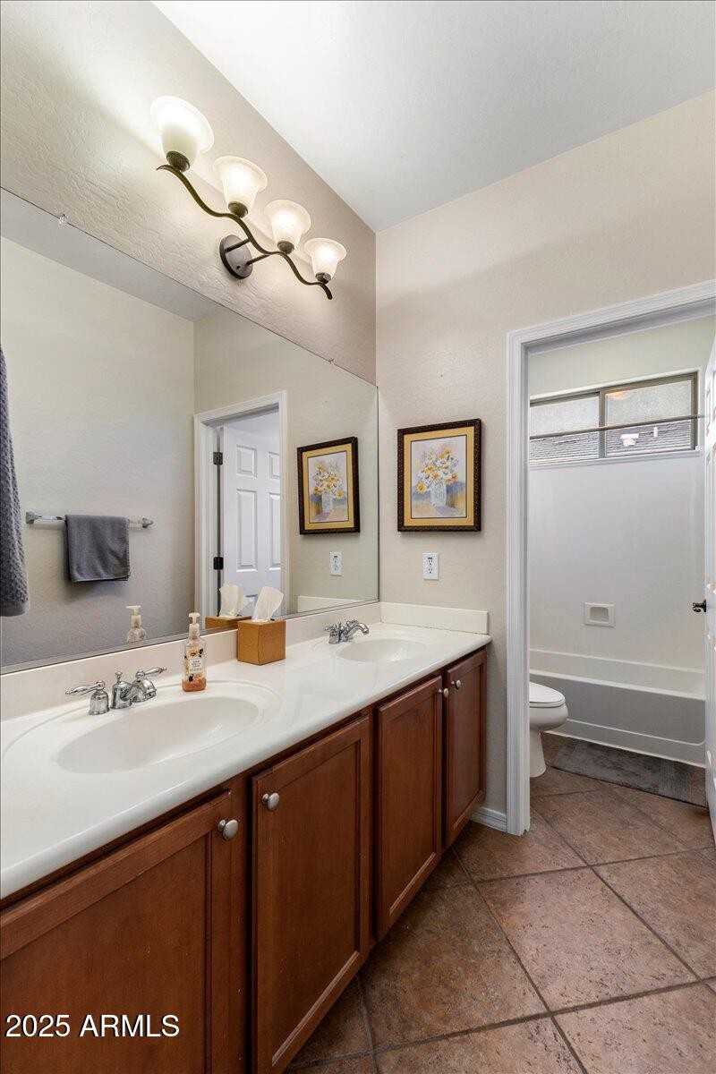 Secondary bathroom