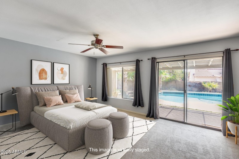 Virtually Staged - Primary Suite