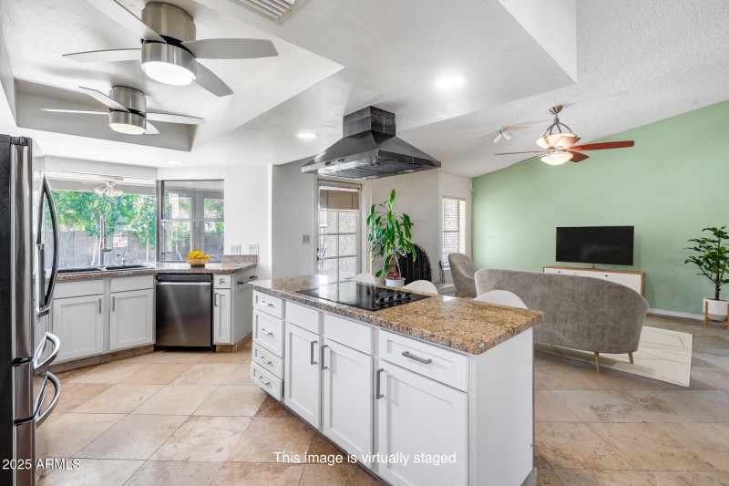 Virtually Staged - Family Room