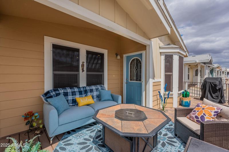 BBQ on Front Patio