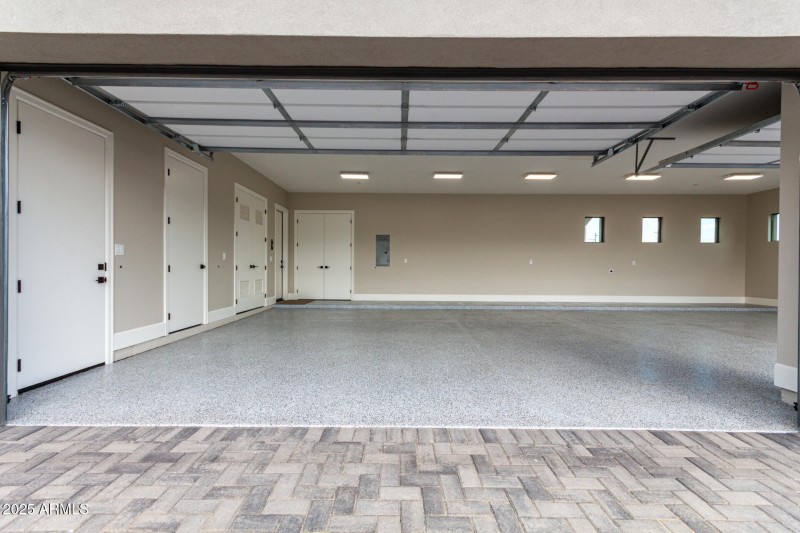 Extended 4 Car Garage