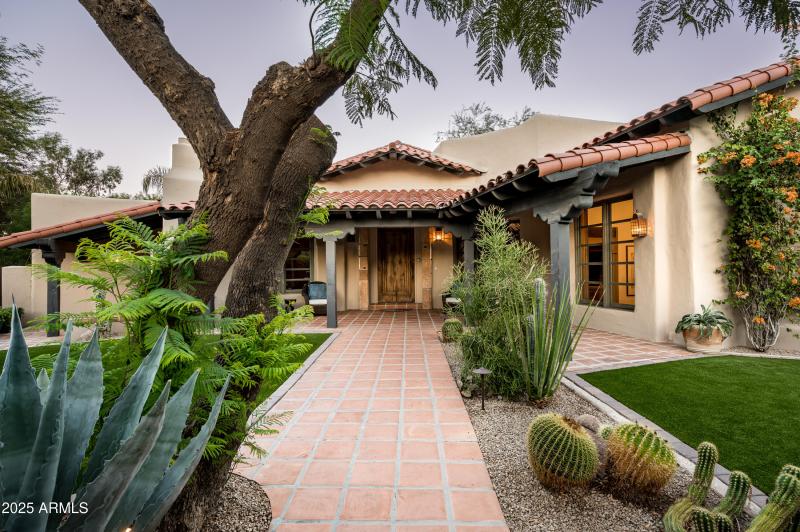 Front walk