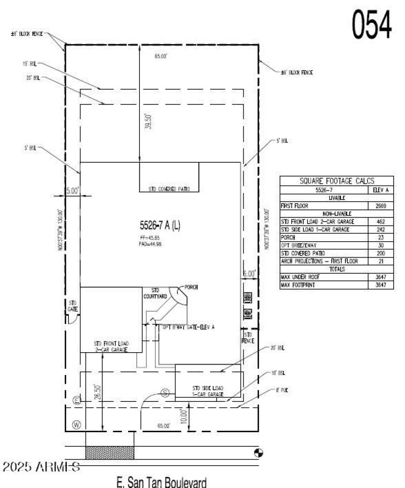 Plot Plan