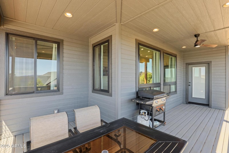 Back deck