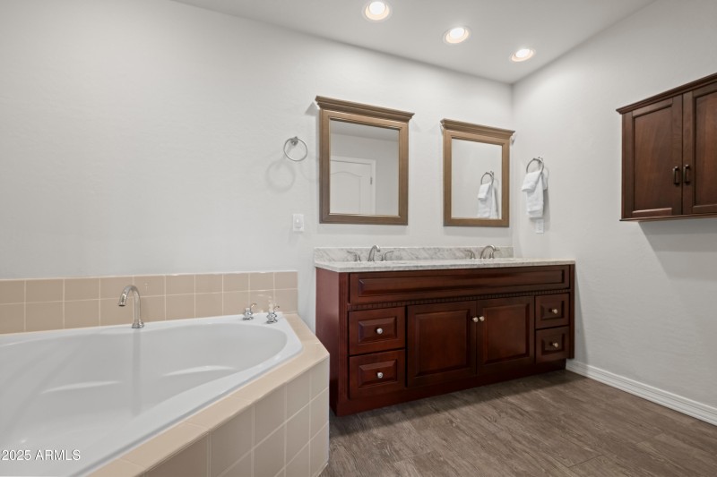 Dual Sink Vanity