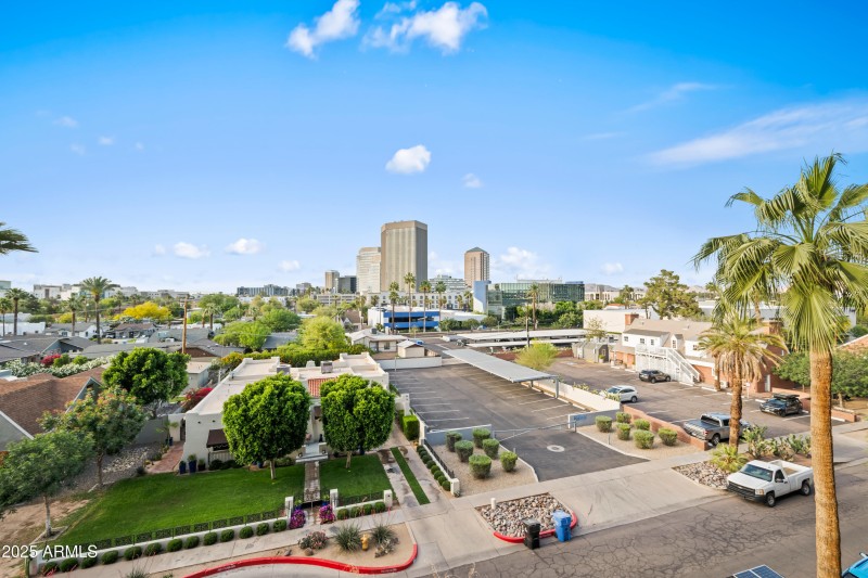 Balcony Views of Mid-Town