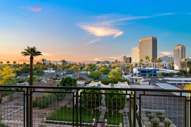 Sunset Views from Balcony !