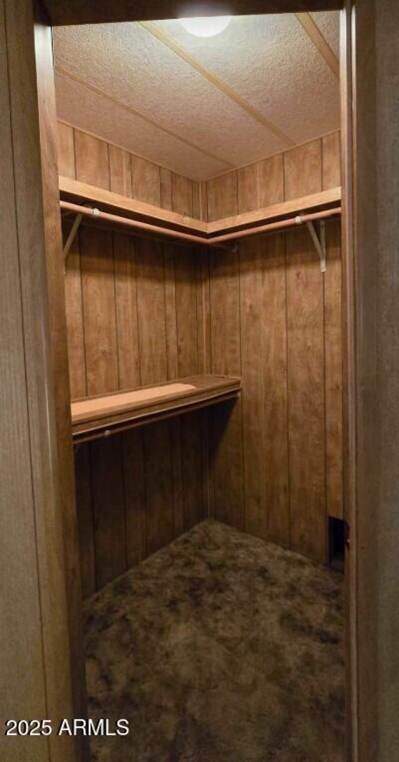 Large walk in closet