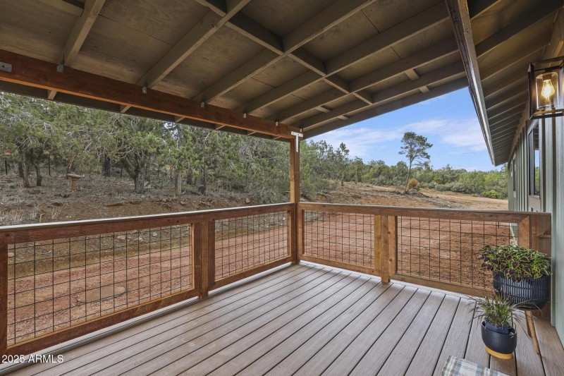 Back deck