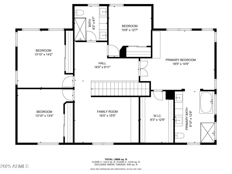 2ND FLOOR - FLOOR PLAN - KINGBIRD PL