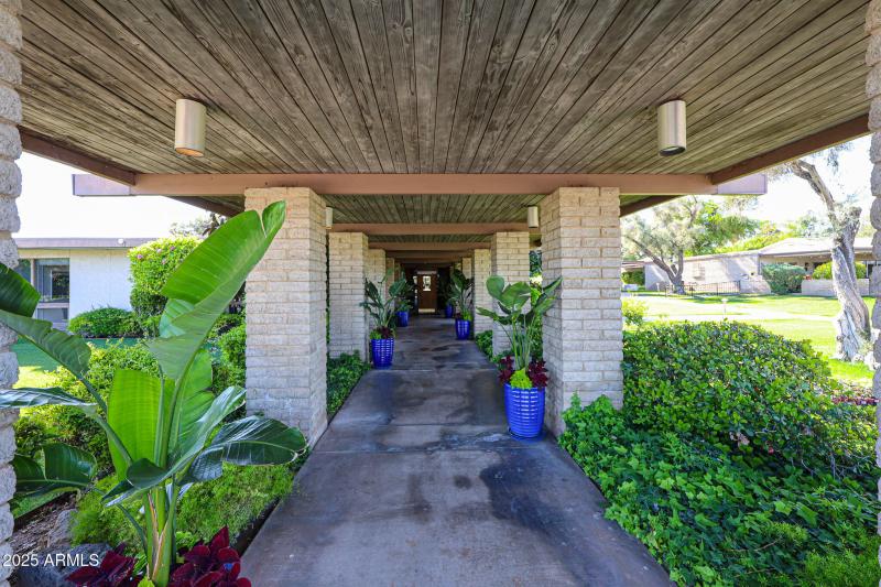Community Center Entrance