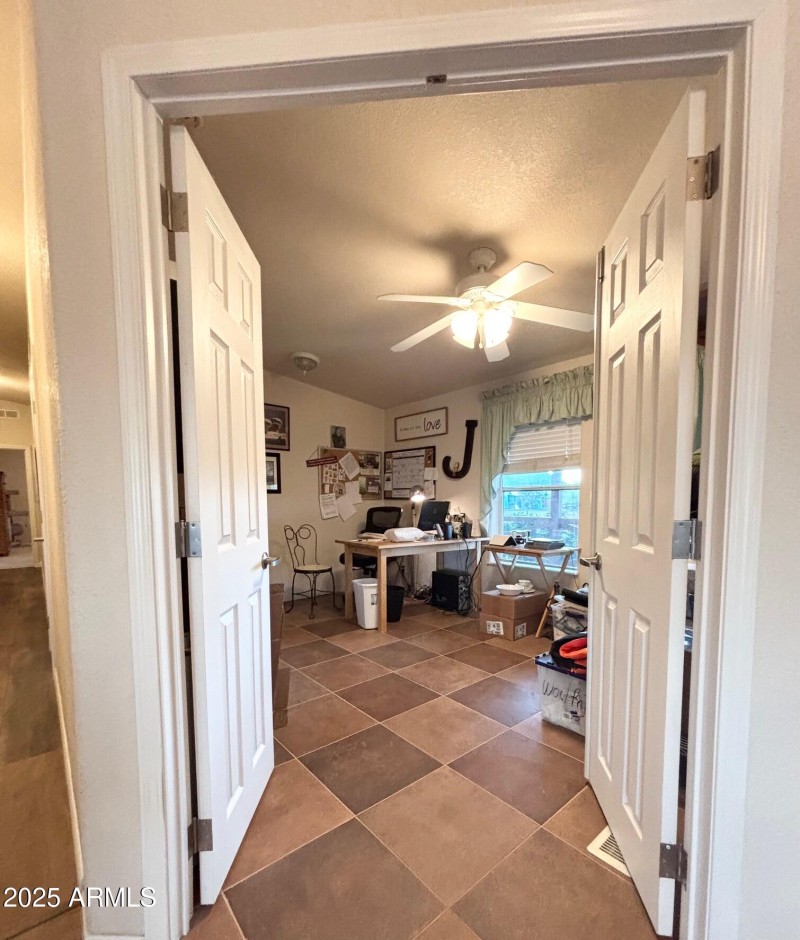 Office with double doors