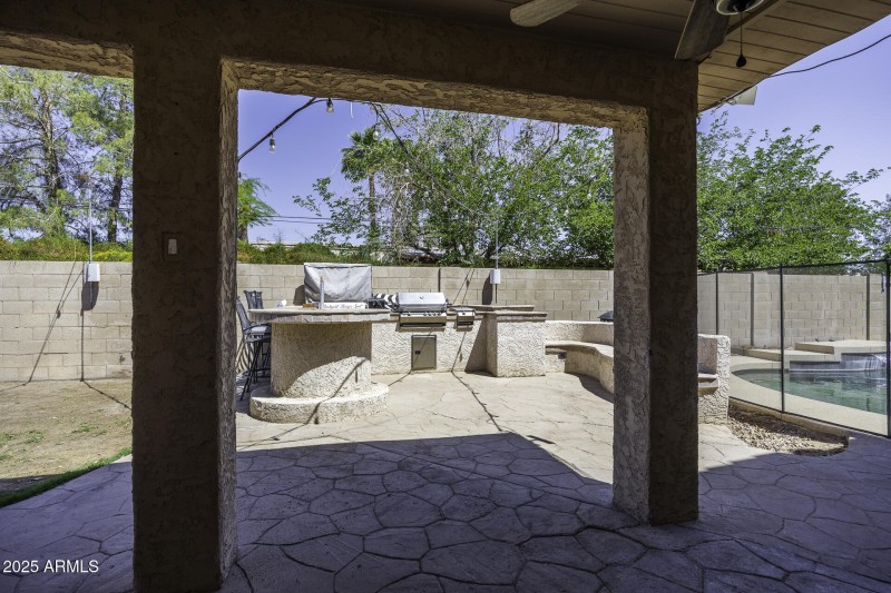 Back Patio View