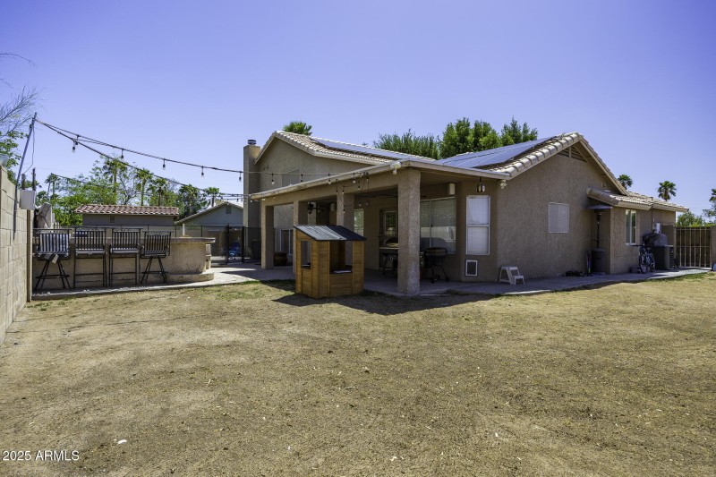 Back Yard to SW