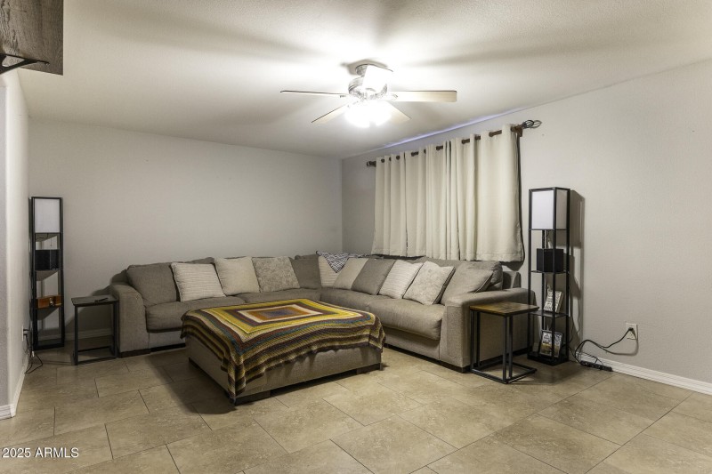 Basement Famliy Room View c