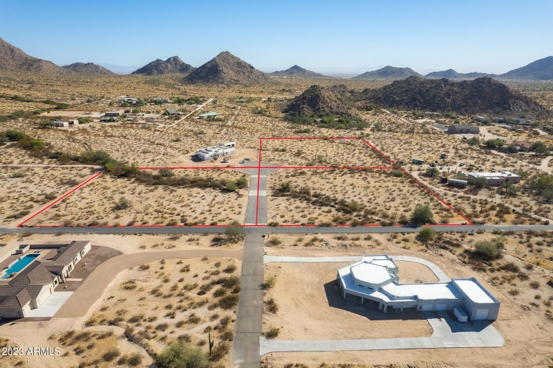 3 Parcels View to East