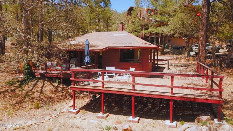 Rear deck
