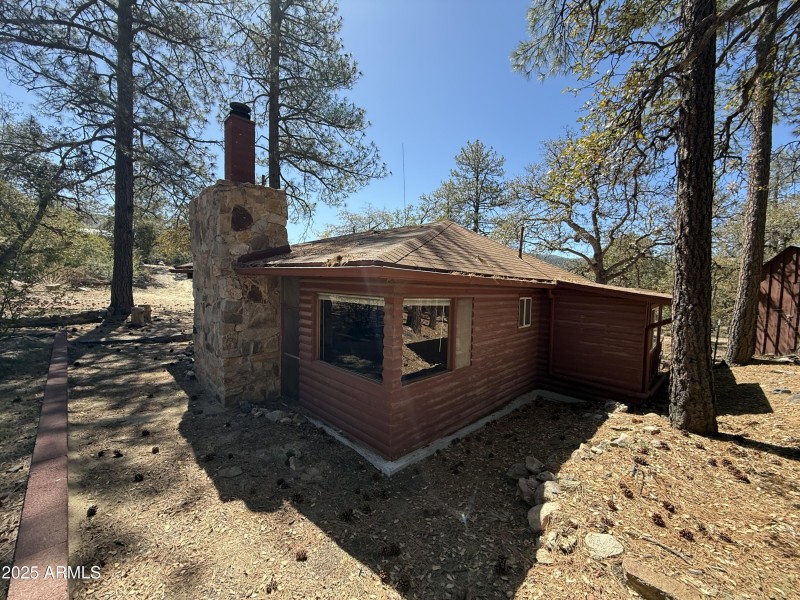 Back of home