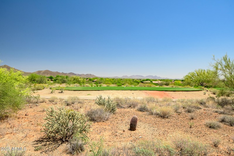 Golf course view
