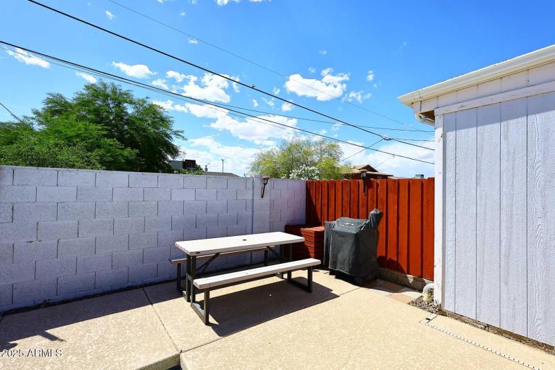 Patio-BBQ Grill Area