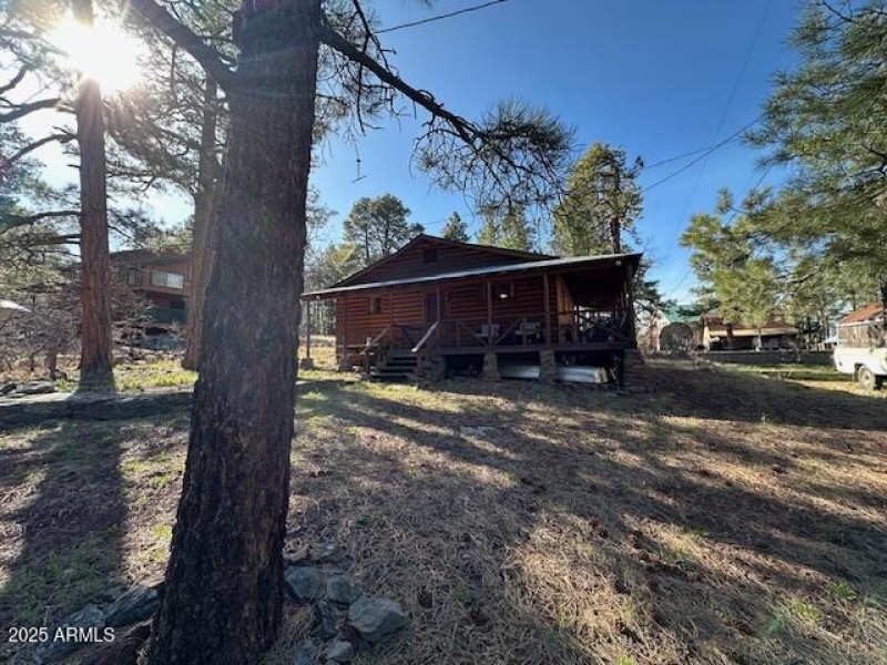 Front View of Cabin