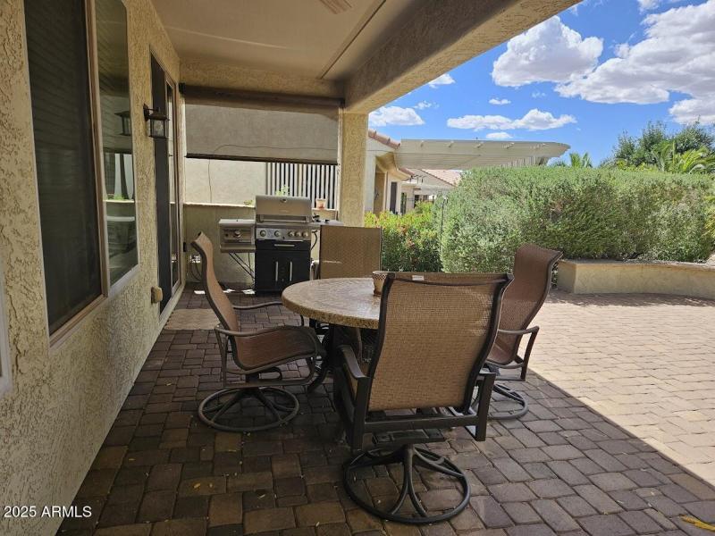 Patio and BBQ area - Copy