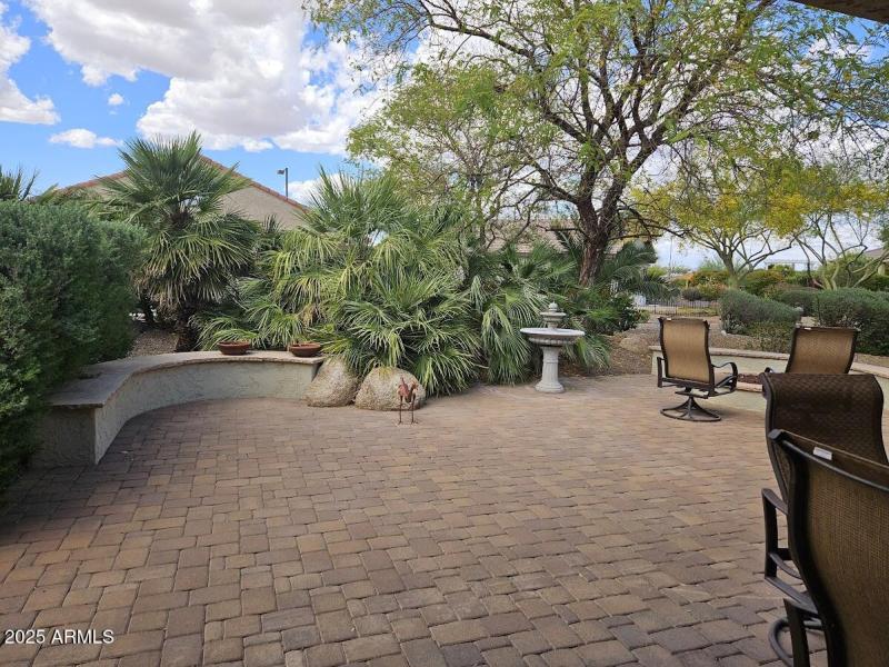 Sitting area and Patio