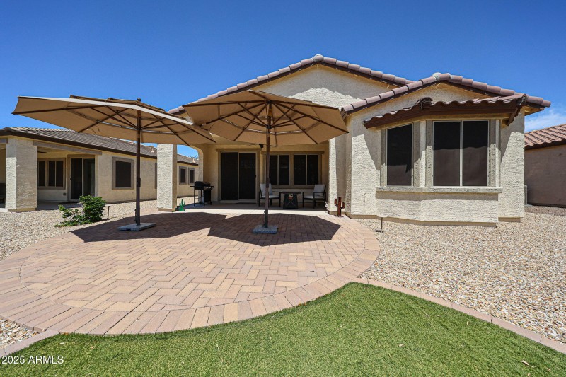 Extended Paver Patio