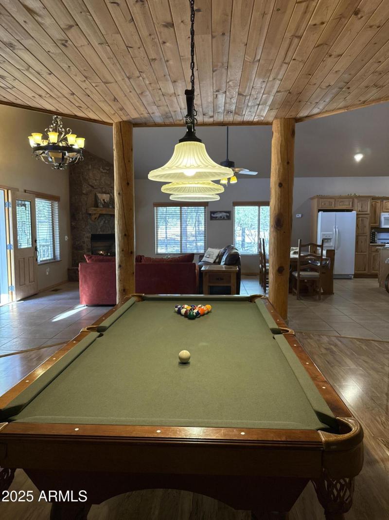 Game Room view into Family room