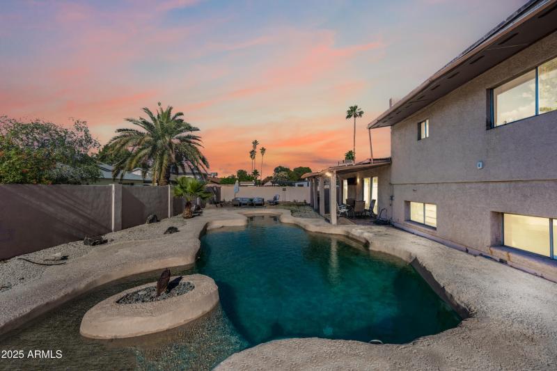 Sparkling pool