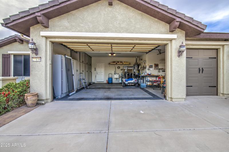 2 Garage Plus Golf Cart Garage