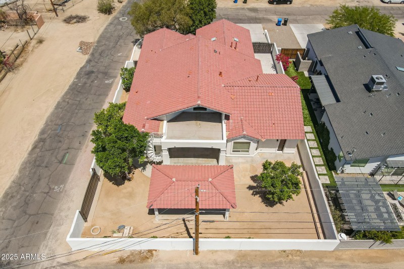 Aerial Rear View