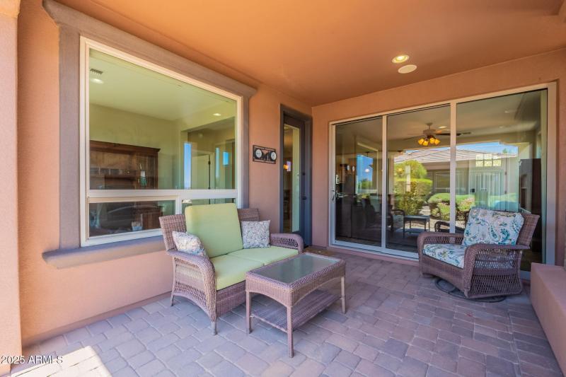 Back patio