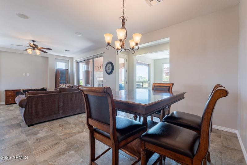 Dining area