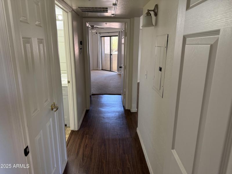 Hallway w/Storage