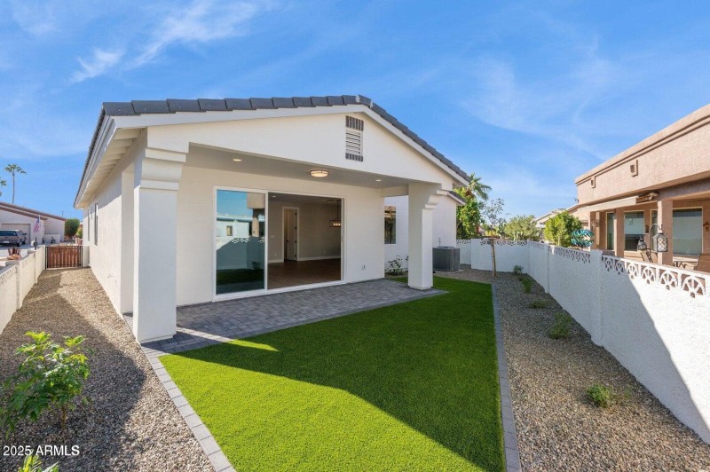 REAR PATIO