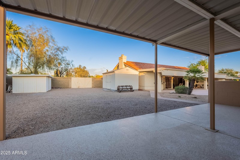 RV Gate and Sheds