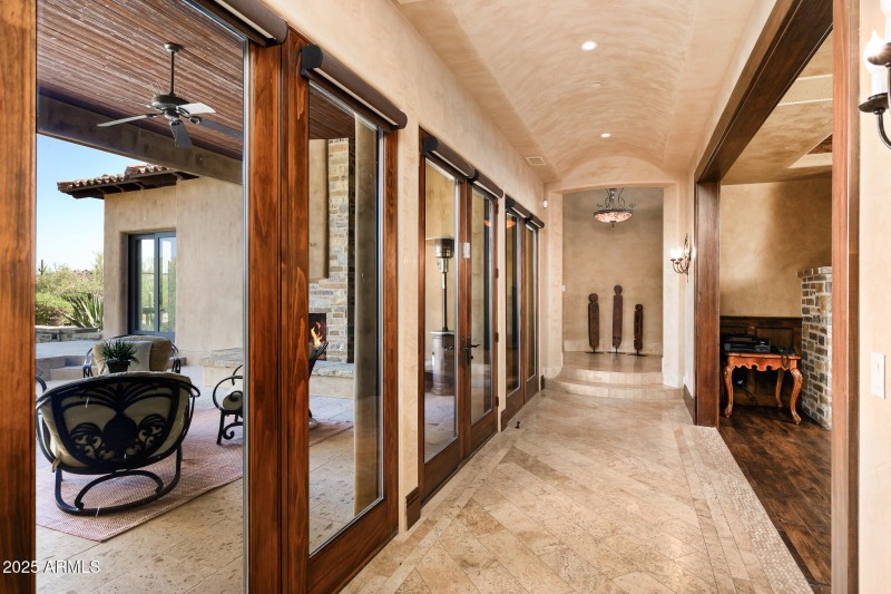 master bedroom hallway