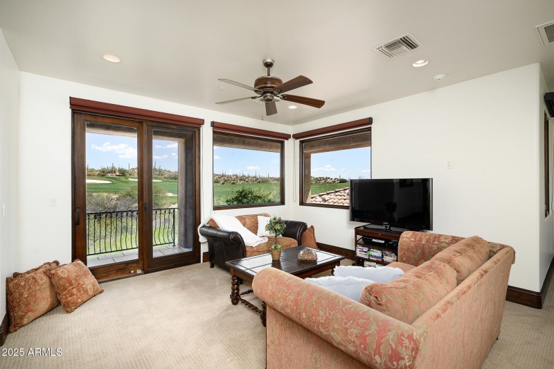Guest house sitting room